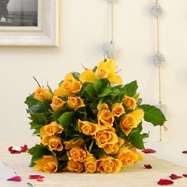 Yellow Roses in Bunch